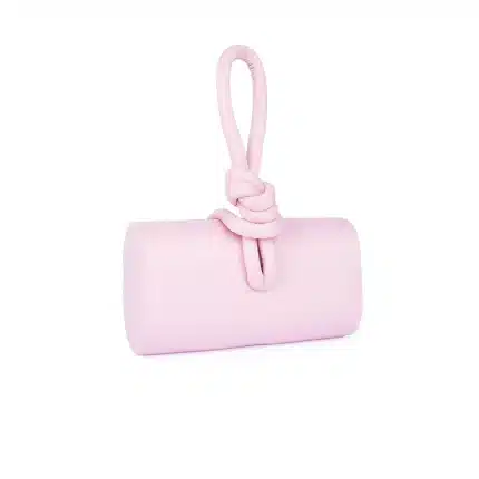 AMINA TOP HANDLE IN CRYSTAL - Dusty pink