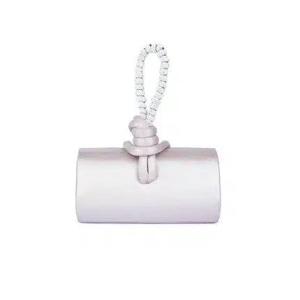 AMINA TOP HANDLE IN CRYSTAL - Champagne
