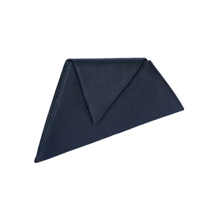 BARBARA IN LEATHER - Dark Blue