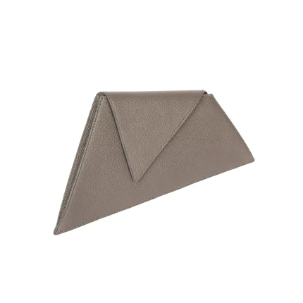 BARBARA IN LEATHER - Dark Grey
