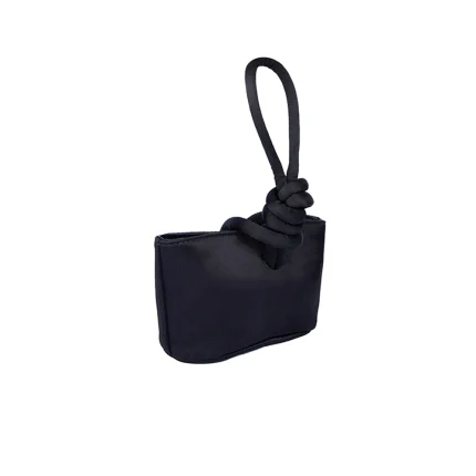 SENNA MINI IN SATIN - Black