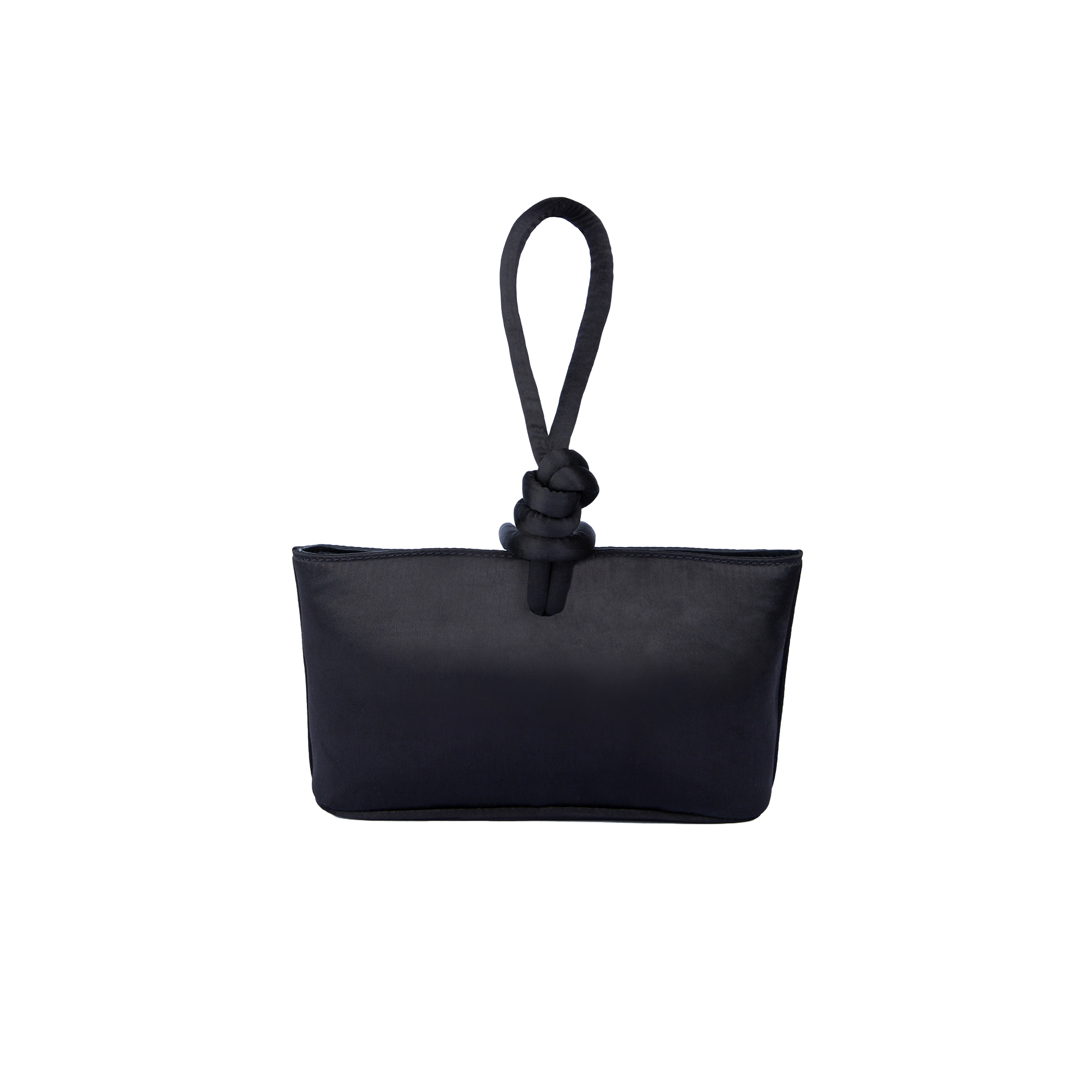 SennaMidi_Satin_Black_FrontShot SENNA MIDI IN SATIN - Image 1