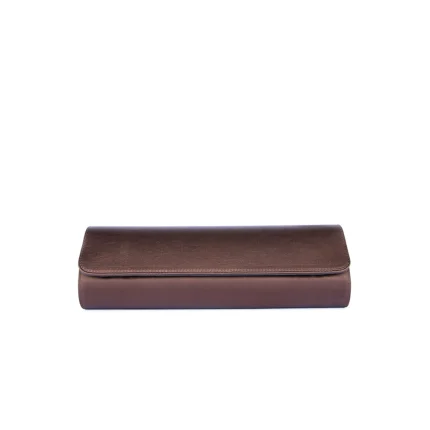 LILIAN IN SATIN - Chocolate Brown