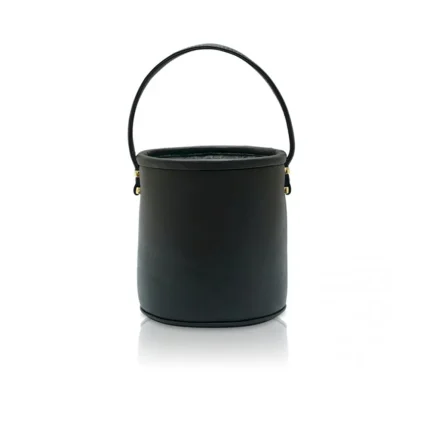 NIA IN LEATHER - Black