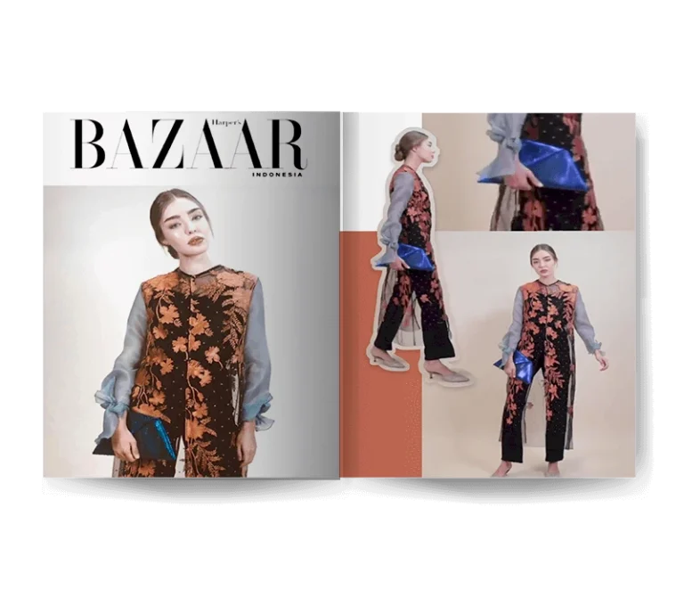 Rachel Foldover x Harper's Bazaar Indonesia