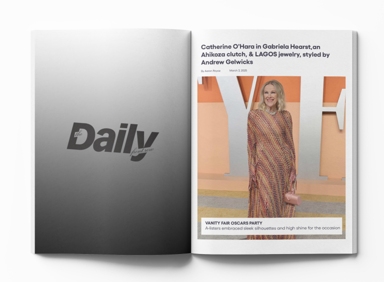 Catherine O'Hara in Gabriela Hearst