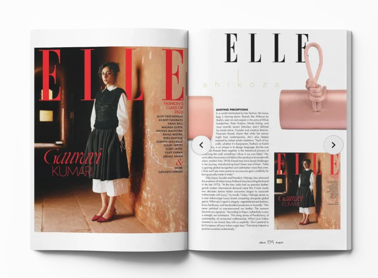 The luxury bag is slowing down…