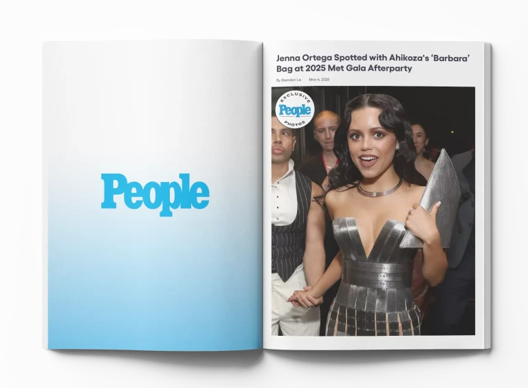 Jenna Ortega Spotted with Ahikoza's ‘Barbara’ Bag at 2025 Met Gala Afterparty