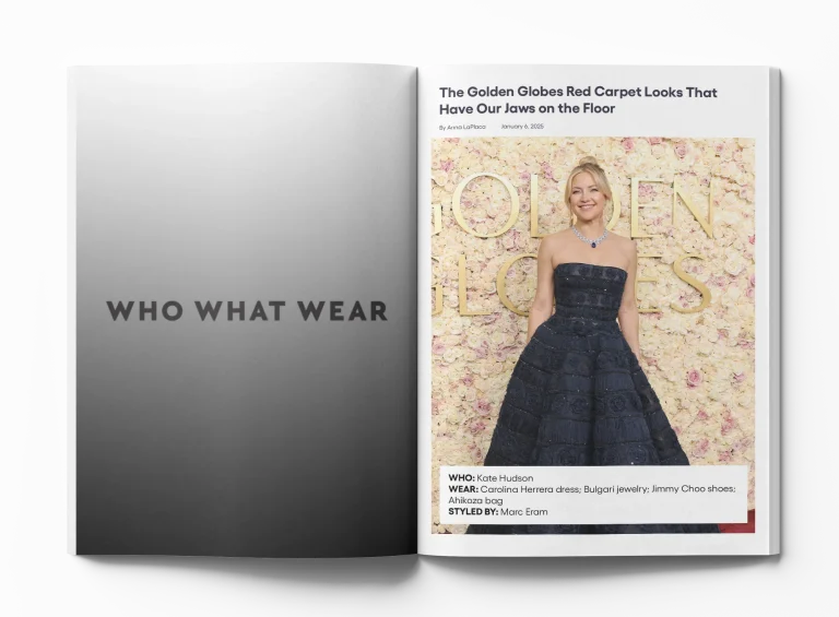 Kate Hudson at The Golden Globes Red Carpet