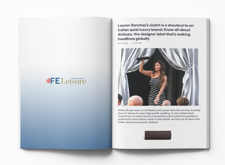 Lauren Sanchez’s clutch is a shoutout to an Indian quiet luxury brand; Know all about Ahikoza, the designer label that’s making headlines globally