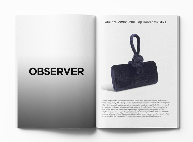 Ahikoza 'Amina Mini' Top Handle Wristlet