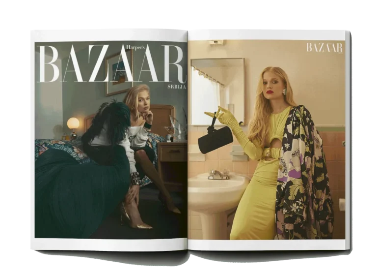 Harpers Bazaar Serbia, Editorial feature of our Signature Amina
