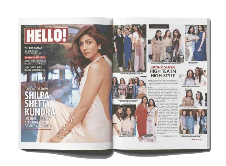 Lutyens garden - high tea in style