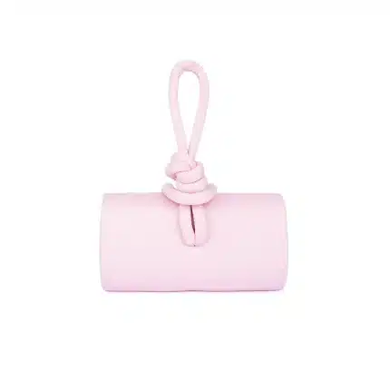 AMINA TOP HANDLE IN CRYSTAL - Dusty pink