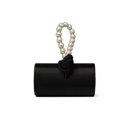AMINA TOP HANDLE IN PEARL - Black