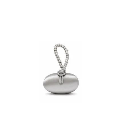 LOLITA TOP HANDLE IN CRYSTAL - Silver